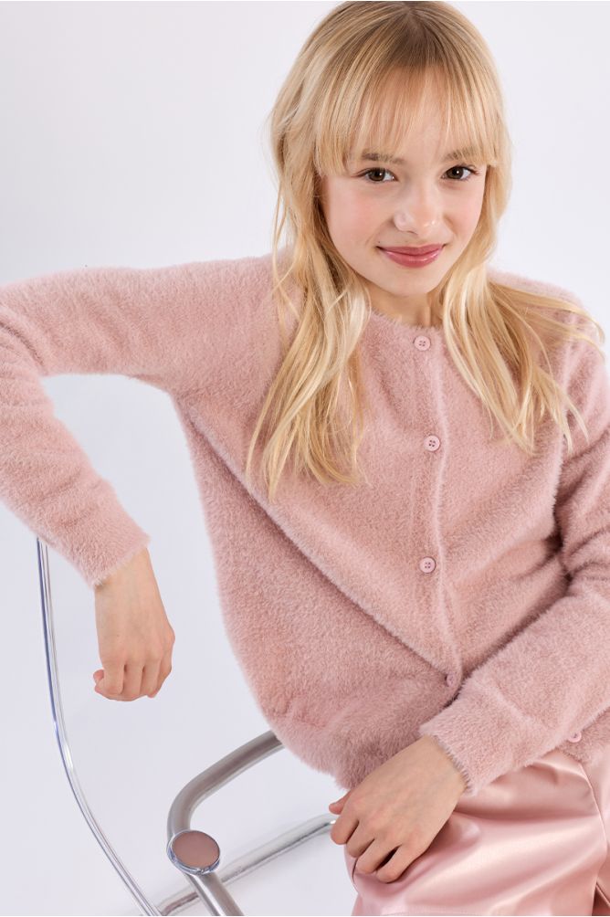 Fluffy Cardigan