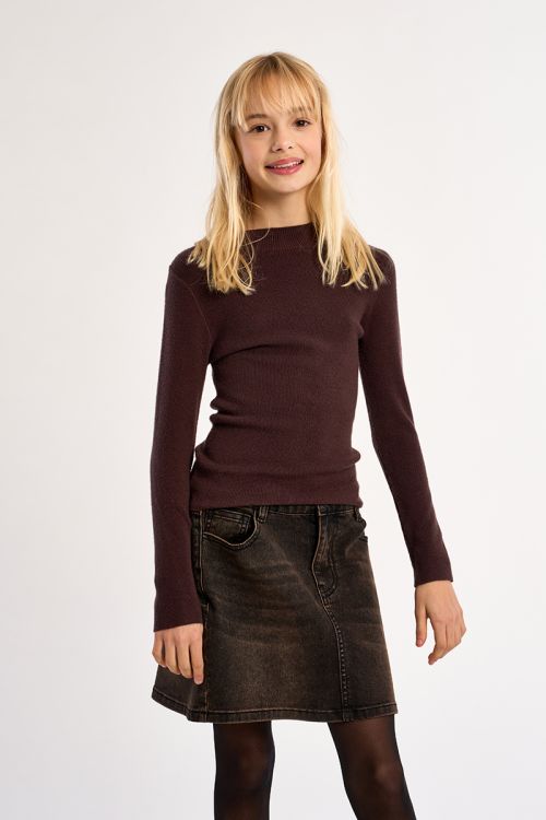 Pull en maille, col rond