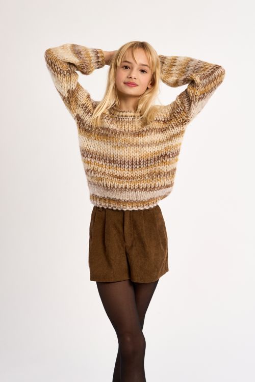 Pull en tricot Tie-Dye