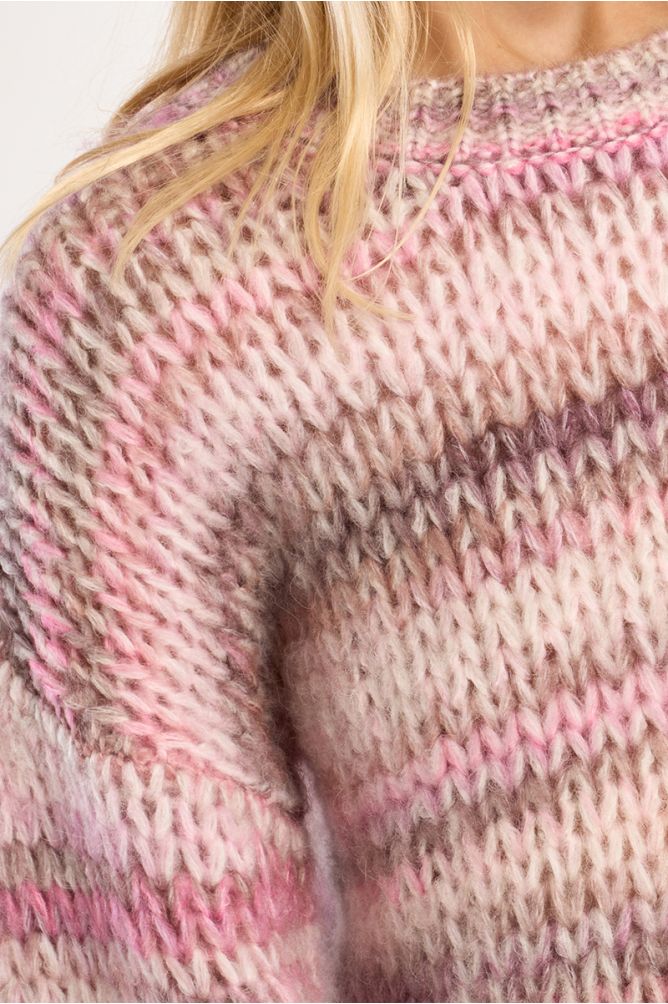 Jersey de manga larga detalle rayas