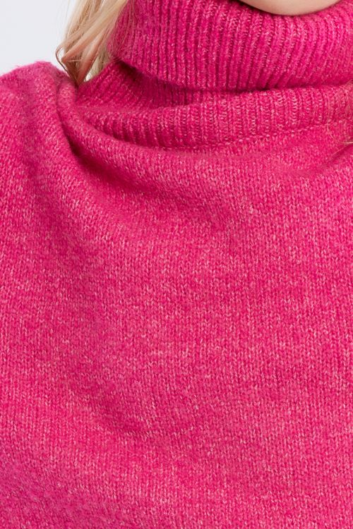 Jersey de manga larga y cuello alto