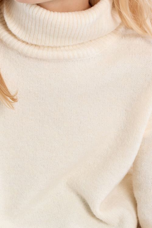 Oversized sweater, turtleneck