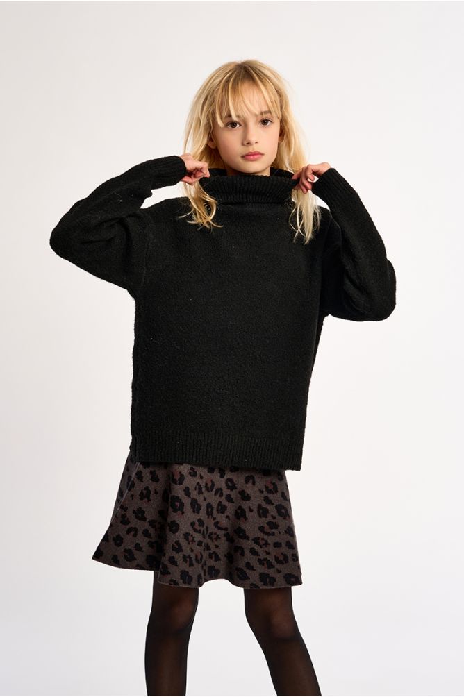 Jersey de manga larga y cuello alto