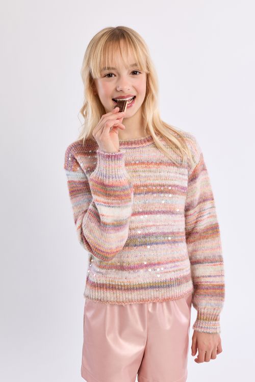 Pull en maille Tie-Dye