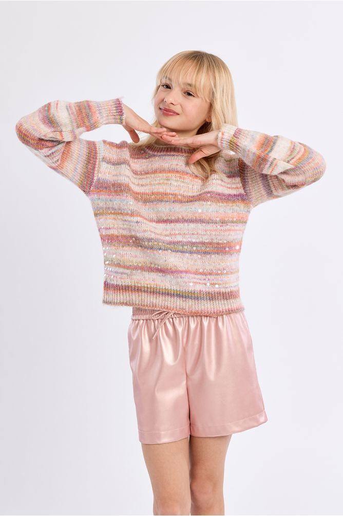 Tie-Dye knit sweater