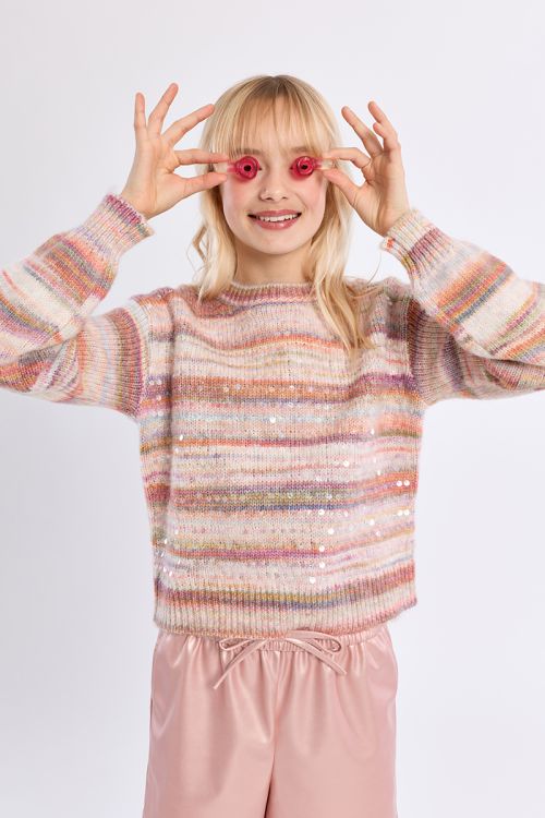 Pull en maille Tie-Dye