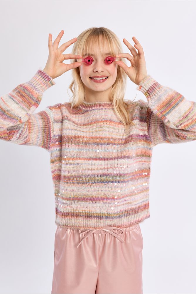 Pull en maille Tie-Dye