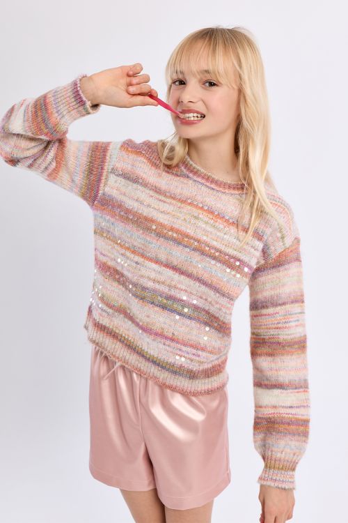 Tie-Dye knit sweater