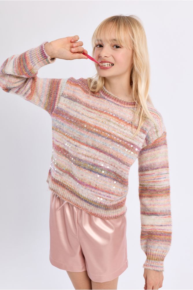 Tie-Dye knit sweater