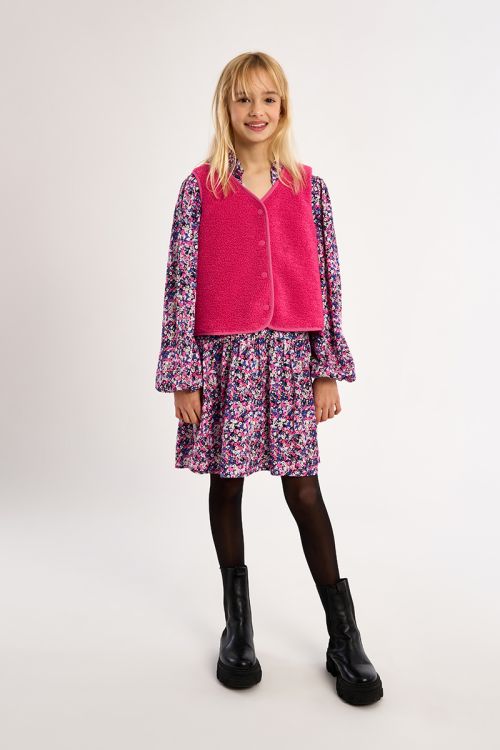 Veste sans manches, imitation mouton