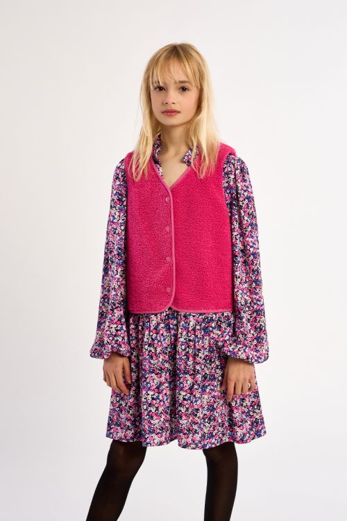Veste sans manches, imitation mouton