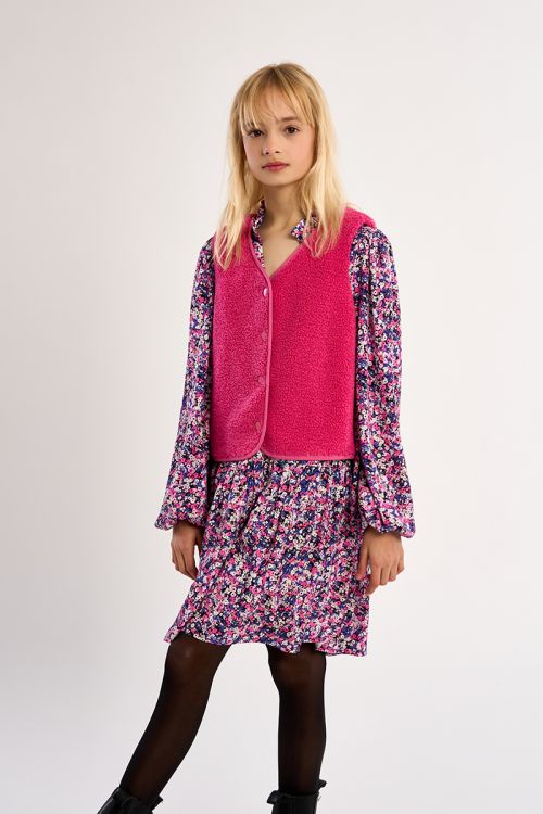 Veste sans manches, imitation mouton