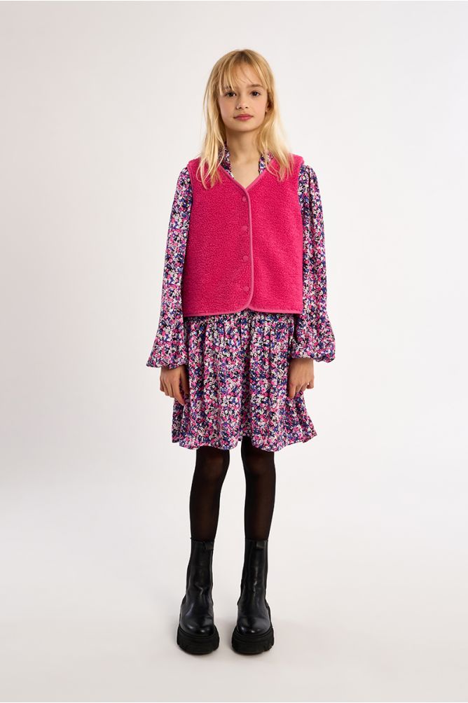 Veste sans manches, imitation mouton