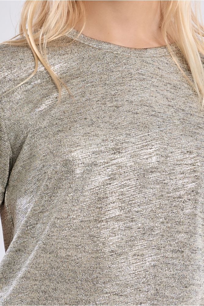 T-shirt manches courtes irisé
