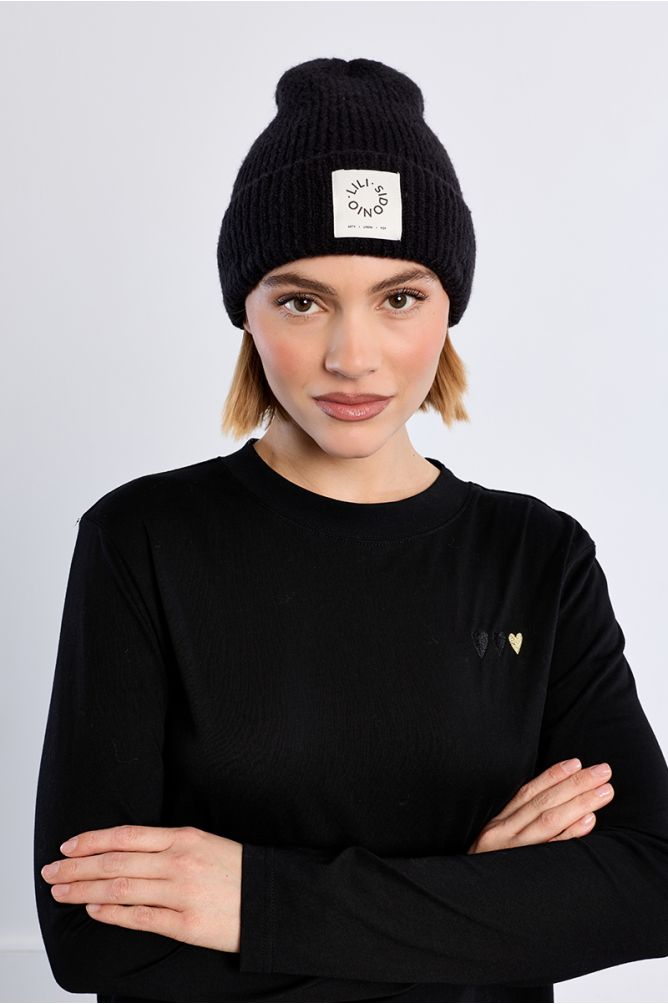 Knitted hat, Lili Sidonio logo