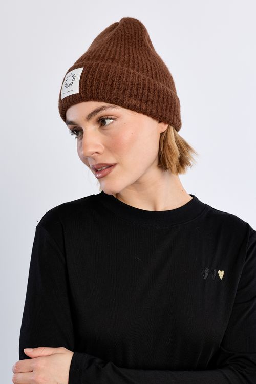 Knitted hat, Lili Sidonio logo