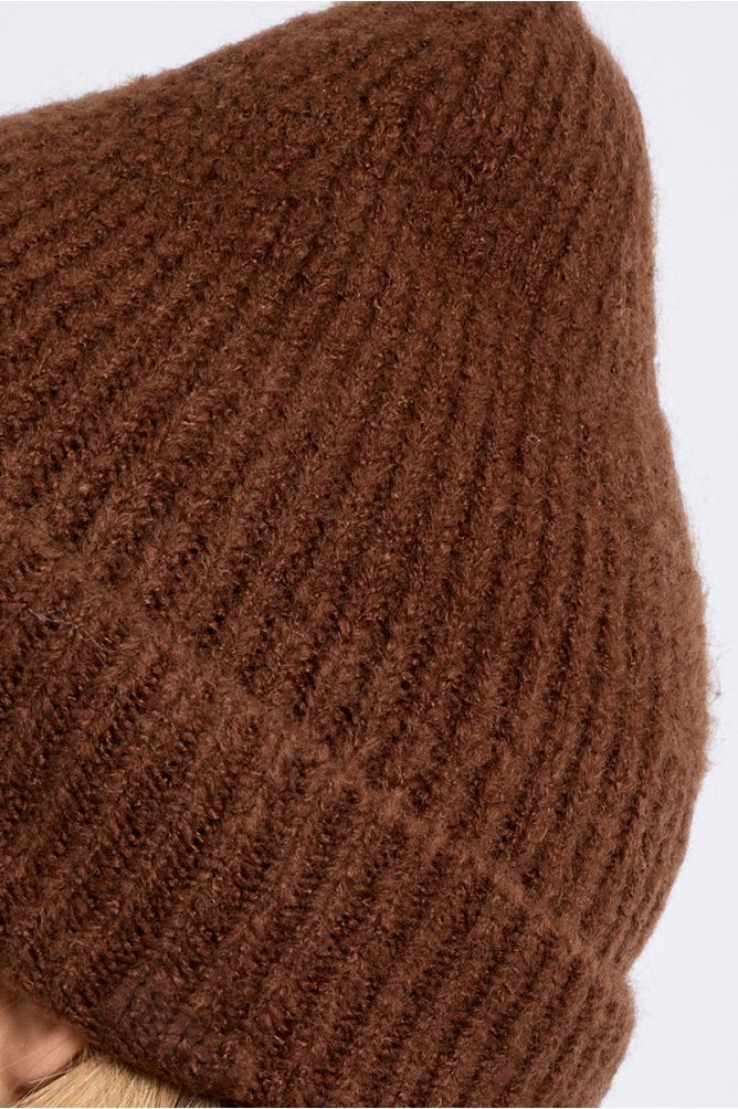 Bonnet en maille, logo Lili Sidonio
