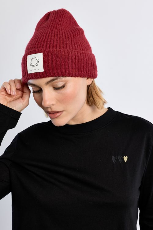Berretto in maglia con logo Lili Sidonio - Lili Sidonio