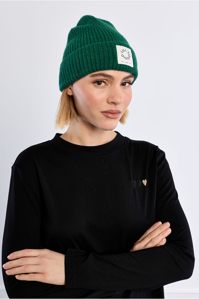 Gorro liso de punto