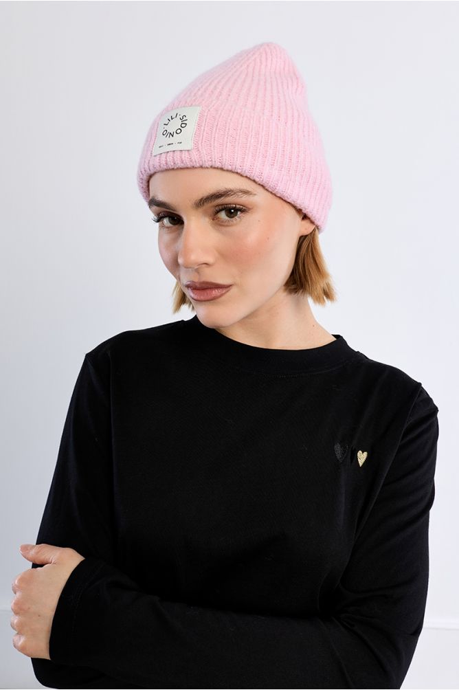 Gorro liso de punto