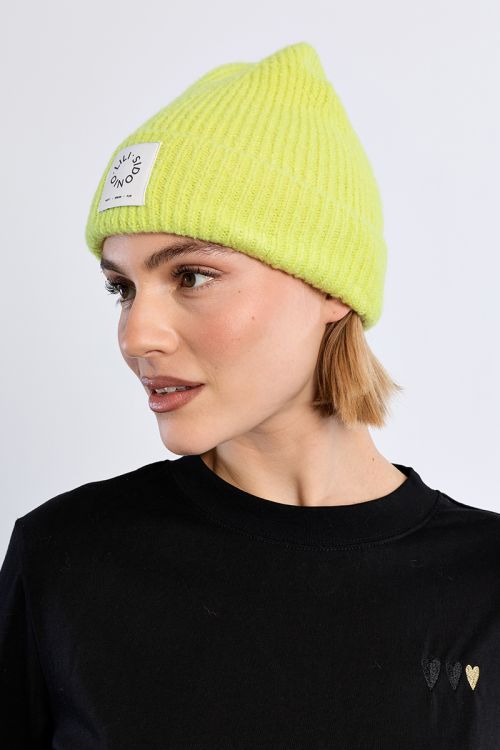 Gorro liso de punto