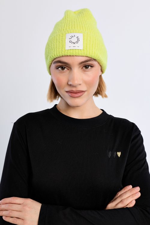 Gorro liso de punto