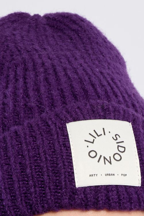 Knitted hat, Lili Sidonio logo