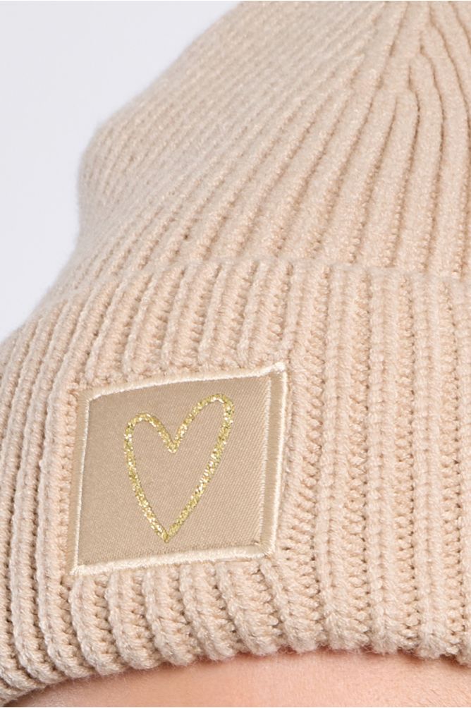 Gorro liso de punto