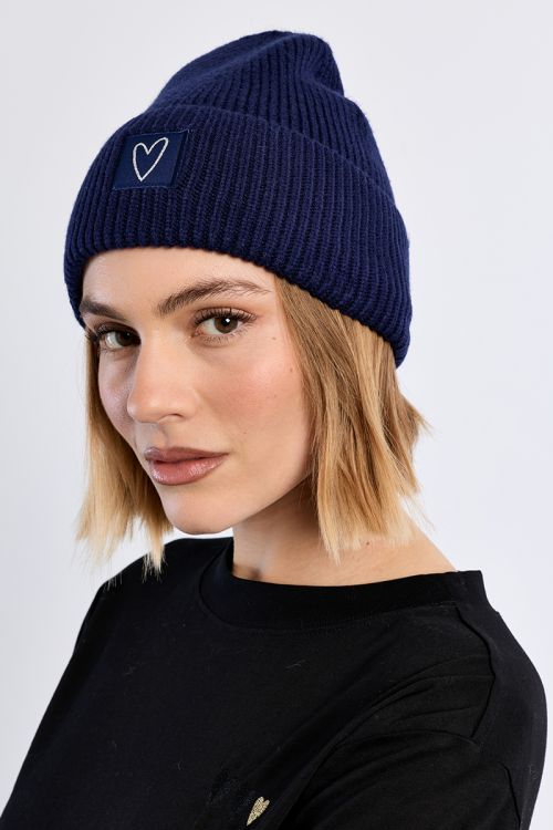 Gorro liso de punto