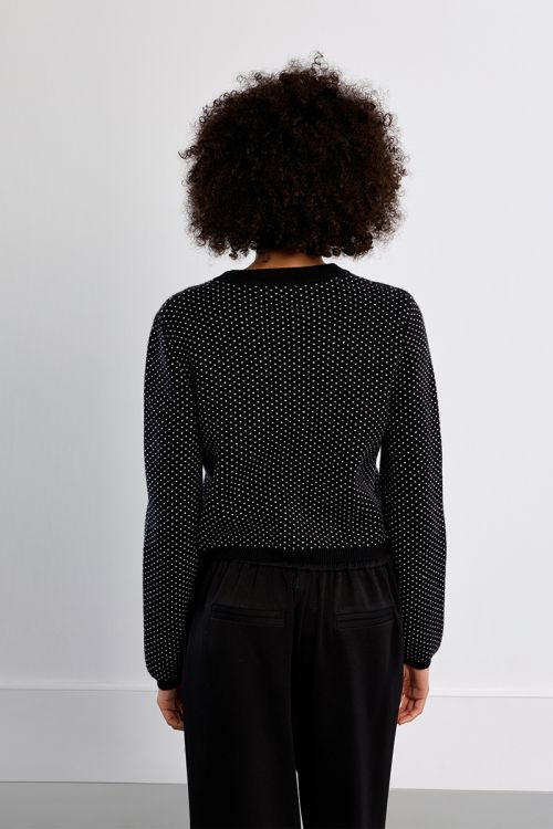Pull mini, à pois