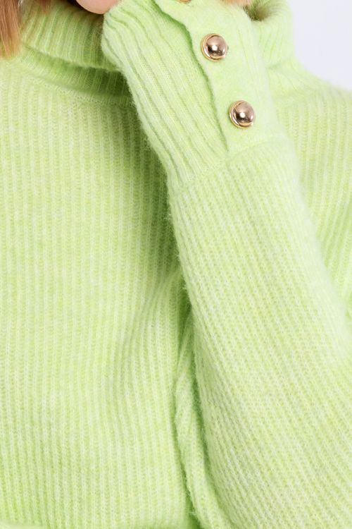 Pull en maille, col roulé
