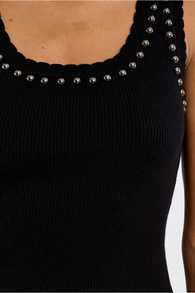 Top de tirantes detalle abalorios
