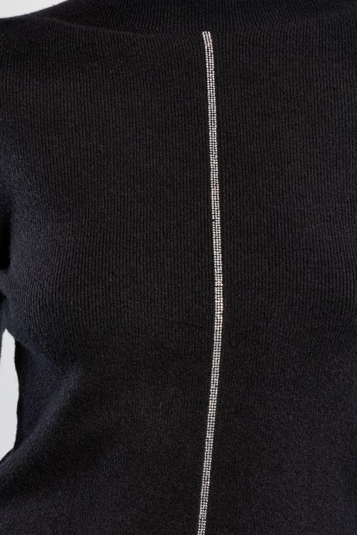 Jersey de manga larga cuello alto