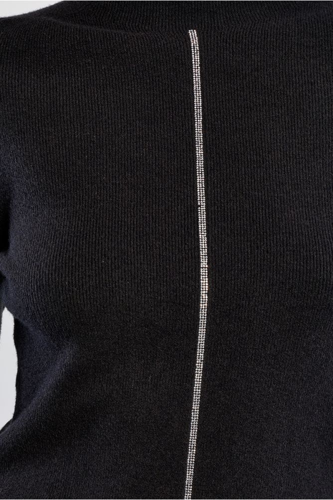 Jersey de manga larga cuello alto