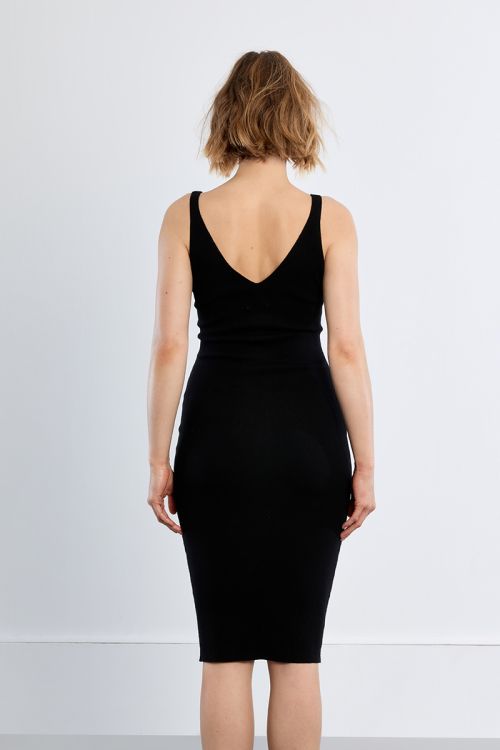 Midi dress, rhinestone