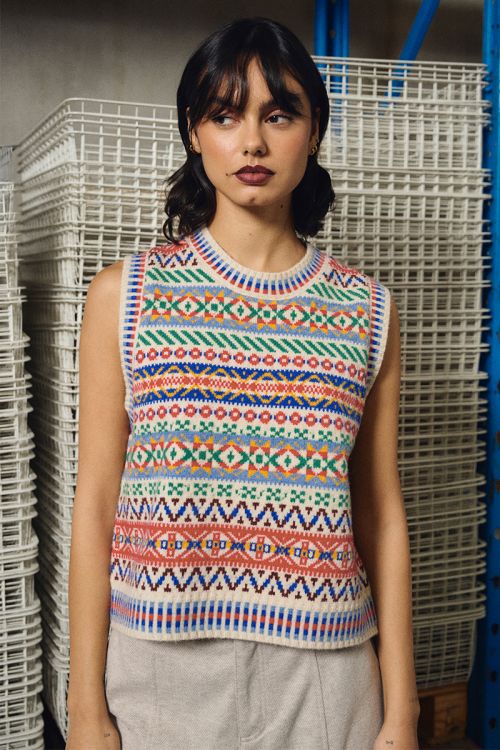 Jersey de manga sisa con estampado