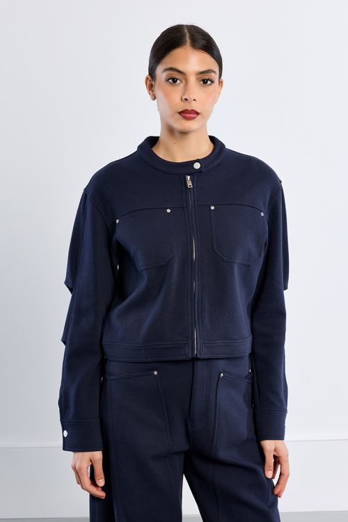 Giacca stile militare in cotone - Lili Sidonio