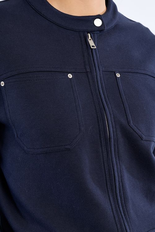 Veste officier, en coton