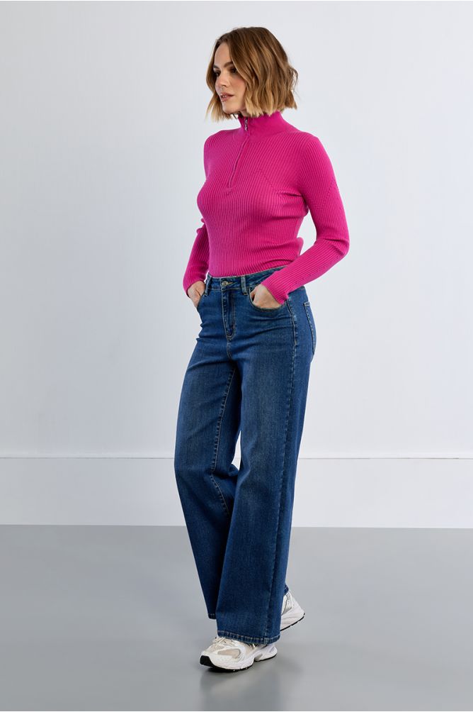 Pantalón vaquero perneras rectas