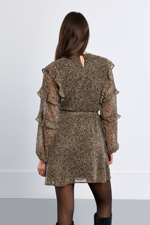 Mini dress, leopard