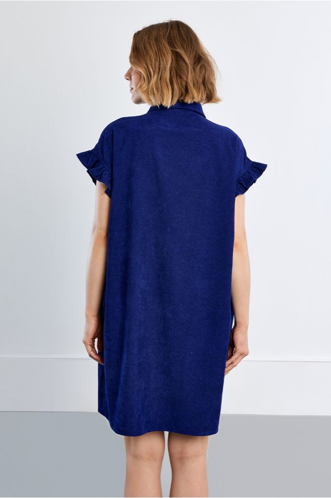 Mini dress, smocked