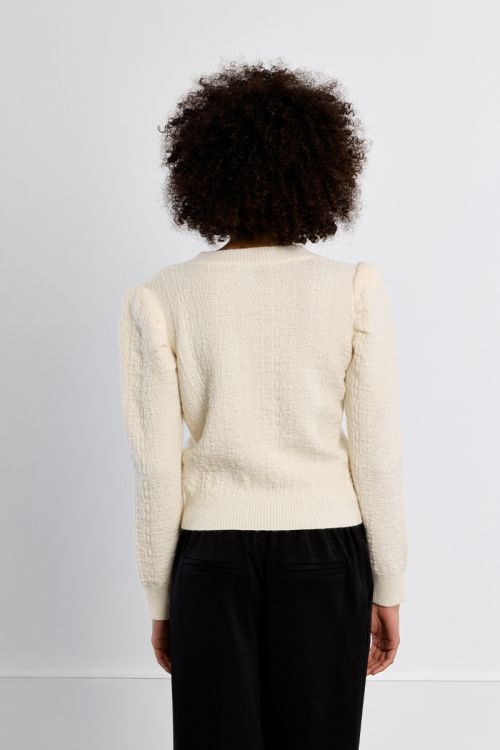 Pull en maille, manches ballons