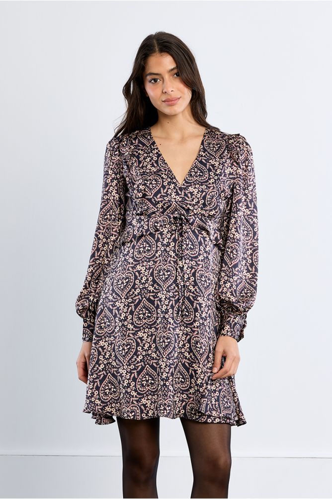 Robe mini imprimée