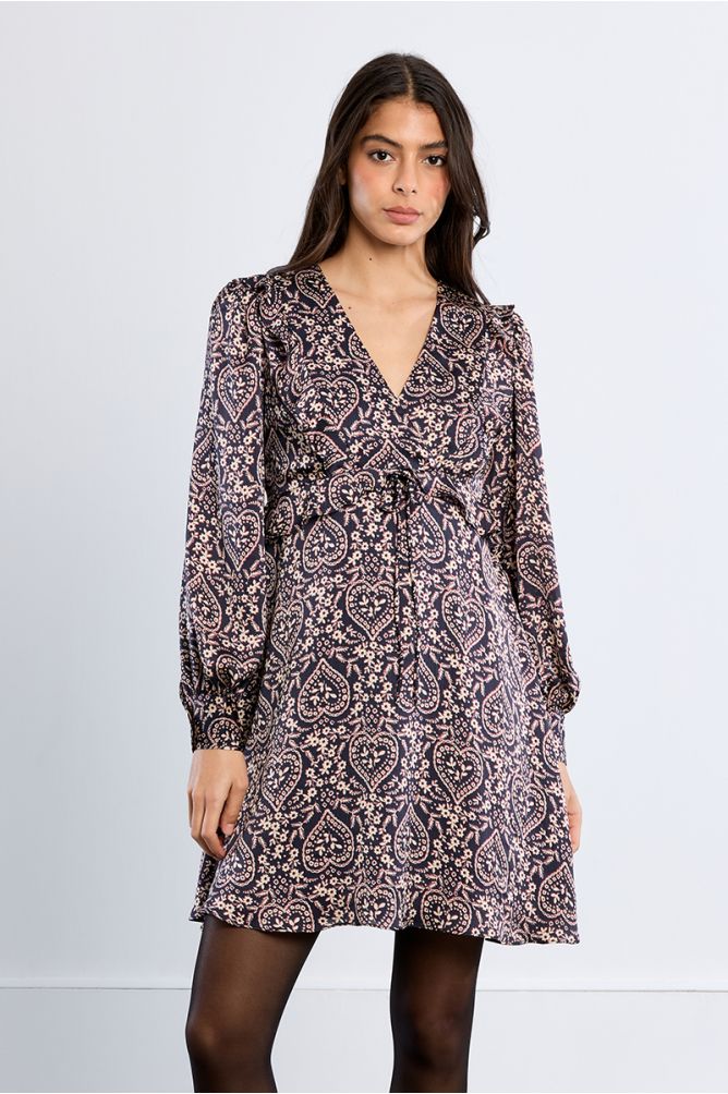 Robe mini imprimée
