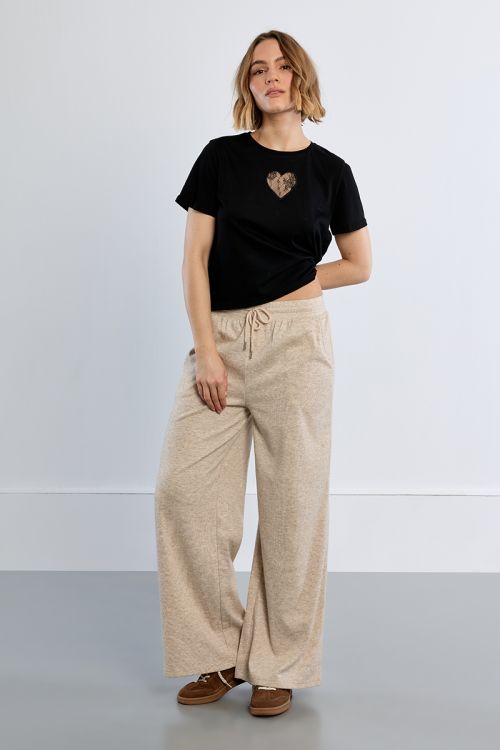 Pantalon de jogging, à strass