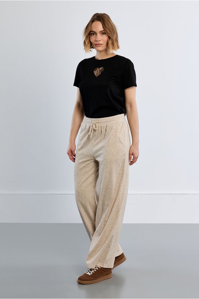 Pantalon de jogging, à strass