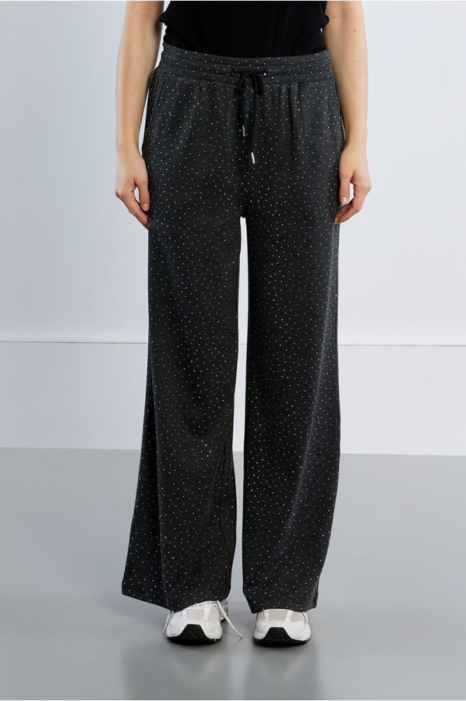 Pantalon de jogging, à strass