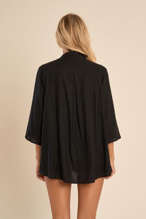 Chemise longue, oversize