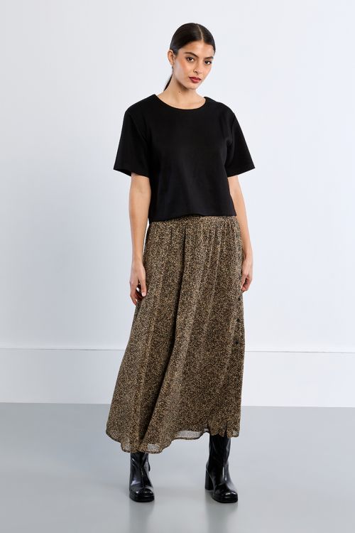 Plain crop T-shirt