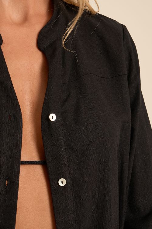 Chemise longue, oversize